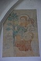 English: Fresco i Fodby church, Næstved, Denmark