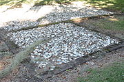 Fort Frederica National Monument, including the fort and town of Frederica ruins This is an image of a place or building that is listed on the National Register of Historic Places in the United States of America. Its reference number is 66000065.