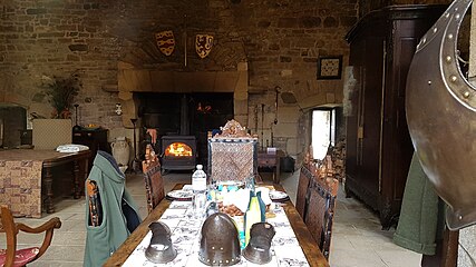 Intérieur du logis du gouverneur