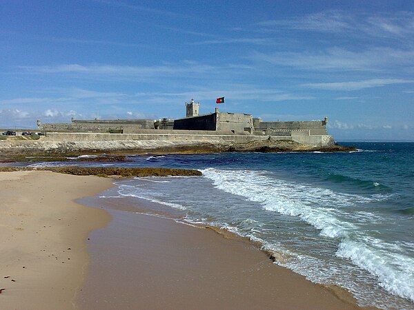 The historic fort of São Julião da Barra where Paulo Portas took up residence upon becoming Minister of Defense.