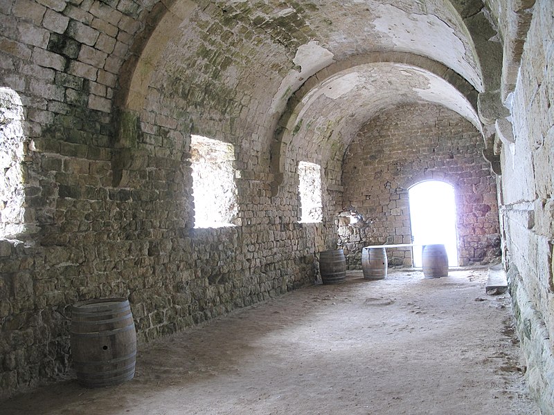 File:Fortified monastery of Lerins abbaye (vaults).jpg