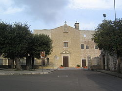 A kapucinus kolostor épülete