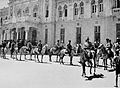 Colonel Philibert Collet's Circassian Cavalry outside the railway station at Damascus, 26 June 1941