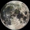 Месец, једини Земљин природни сателит и уједно најближе небеско тело, удаљено у просеку 384.400 km