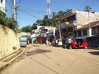 Galaha Place in Central Province, Sri Lanka