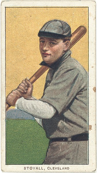 File:George Stovall, Cleveland Naps, baseball card portrait LCCN2008676573.jpg