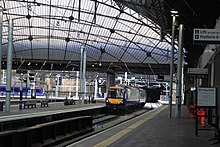 Glasgow Queen Street main concourse post-electrification