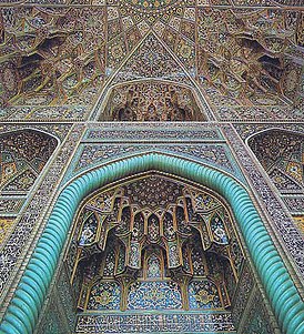 Interno della Moschea di Goharshad