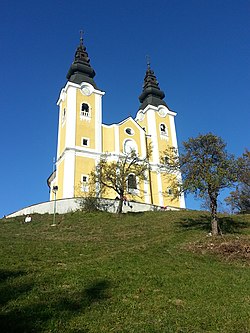 Dobrič, rimokatolička crkva "Sv. Križ" na gori Oljki