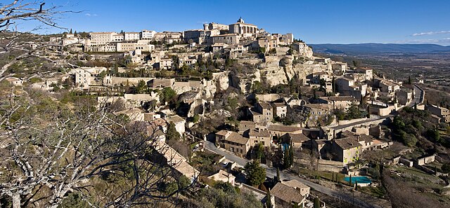 Centro urbano de Gordes