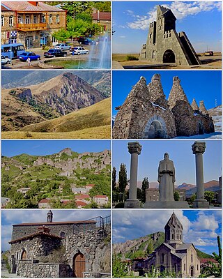 <span class="mw-page-title-main">Goris</span> Town in Syunik, Armenia