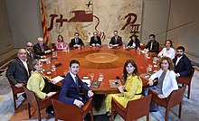 Govern de Catalunya primera reunió 2018