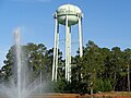 Fountain and Water Tower