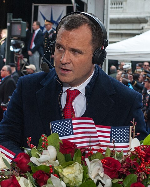 File:Gregory Raymond Kelly of Good Day New York FOX, during the Veterans Day Parade (cropped).jpg