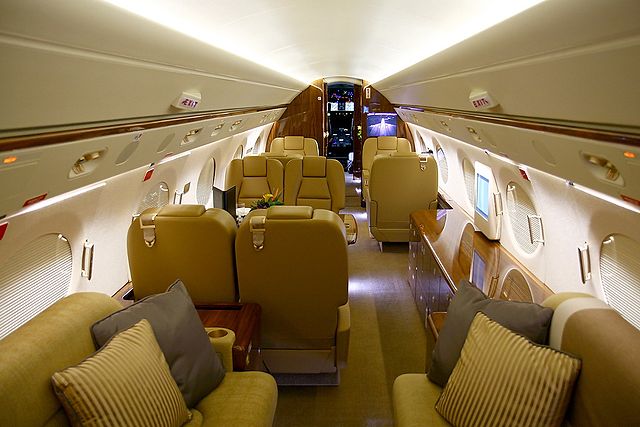 G550 cabin
