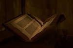 Thumbnail for File:Gutenberg Bible at Yale.jpg