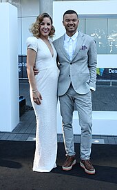 Jules and Guy Sebastian, ARIA Awards, December 2013 Guy Sebastian ARIA 2013.jpg