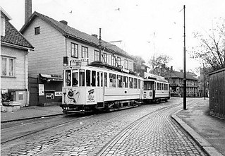 <span class="mw-page-title-main">Kampen Line</span> Tram line in Oslo, Norway, 1900 to 1960