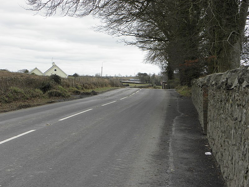 File:Hamiltonsbawn Road beside Kildarton Church - geograph.org.uk - 1755182.jpg