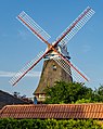 * Nomination Smock mill in Handorf (Lower Saxony), built in 1868/69, view from west --F. Riedelio 08:46, 27 December 2021 (UTC) * Promotion  Support Good quality. --Poco a poco 09:06, 27 December 2021 (UTC)