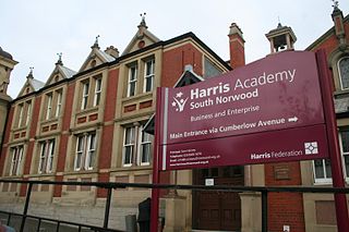 <span class="mw-page-title-main">Harris Academy South Norwood</span> Academy in South Norwood, London, England