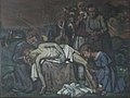 Pietà, tableau de Jean Hébert-Stevens exposé dans l'édifice.