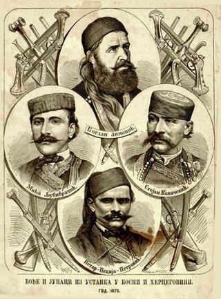 <span class="mw-page-title-main">Herzegovina uprising (1875–1877)</span> Serb rebellion against Ottoman rule