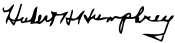 Hubert Humphrey Signature.svg