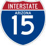 Thumbnail for Interstate 15 in Arizona