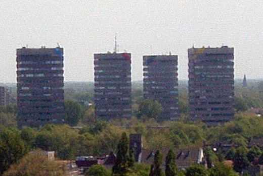 De IBG-torens te Groningen