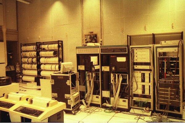 IRCAM's machine room in 1989