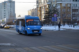 Нижегородец-VSN700 на маршруте № 676 в Москве, 2019 год