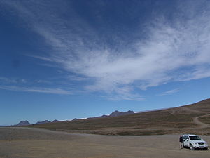 Driveway to the Bláfellsháls