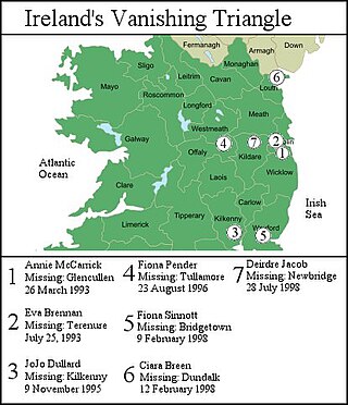 <span class="mw-page-title-main">Ireland's Vanishing Triangle</span> 1980s-1990s disappearances of women