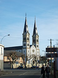 L'église dans la ville
