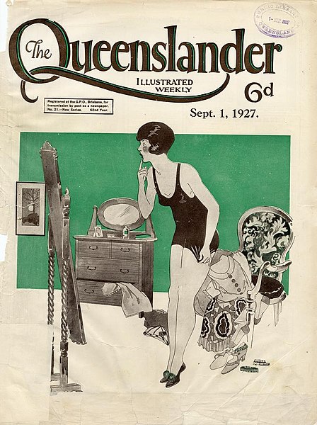 File:Illustrated front cover from The Queenslander, September 1, 1927 (6228828771).jpg