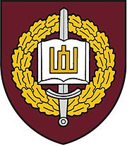 Insignia of the General J. Zemaitis Lithuanian Military Academy.jpg