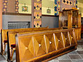 Interior of Saint Bartholomew church in Konin