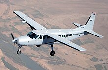 Iraqi Air Force Cessna TC-208B Iraqi Air Force Cessna 208 Caravan training mission.jpg