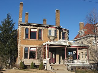 J.C. Johnson House Historic house in Indiana, United States