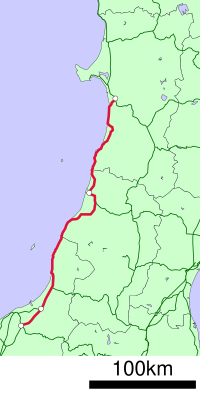 Линия JR Uetsu linemap.svg
