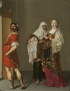 Salome med hovudet til Johannes døyparen.