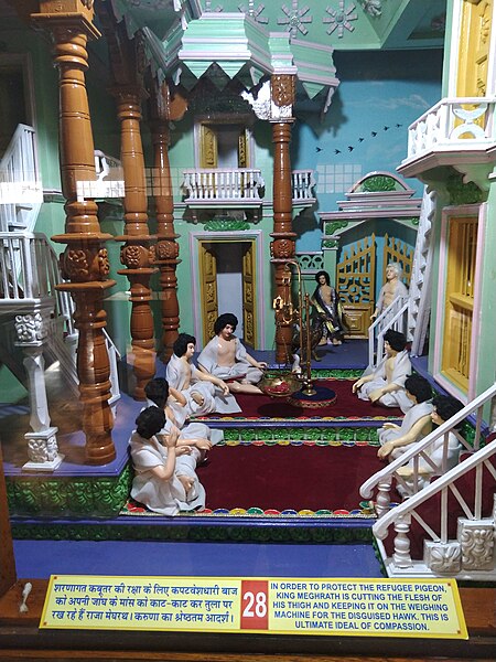 File:Jain Universal History Diorama in Jain Museum Madhuban - 13.jpg
