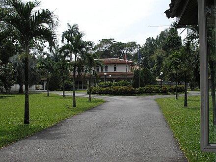 One of countless mansions in the embassy district around Jalan U Thant