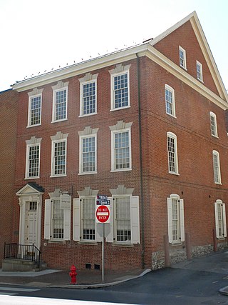 <span class="mw-page-title-main">Jasper Yeates House</span> Historic house in Pennsylvania, United States