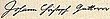 firma di Johann Christoph Gatterer