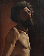『男性モデル』(1879)