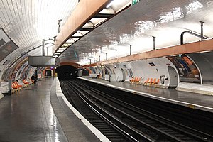 Métro Paris Jussieu: Lage, Name, Geschichte und Beschreibung