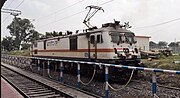 KYN WAP7 standing at Jalna railway station