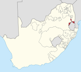 KaNgwane in South Africa.svg